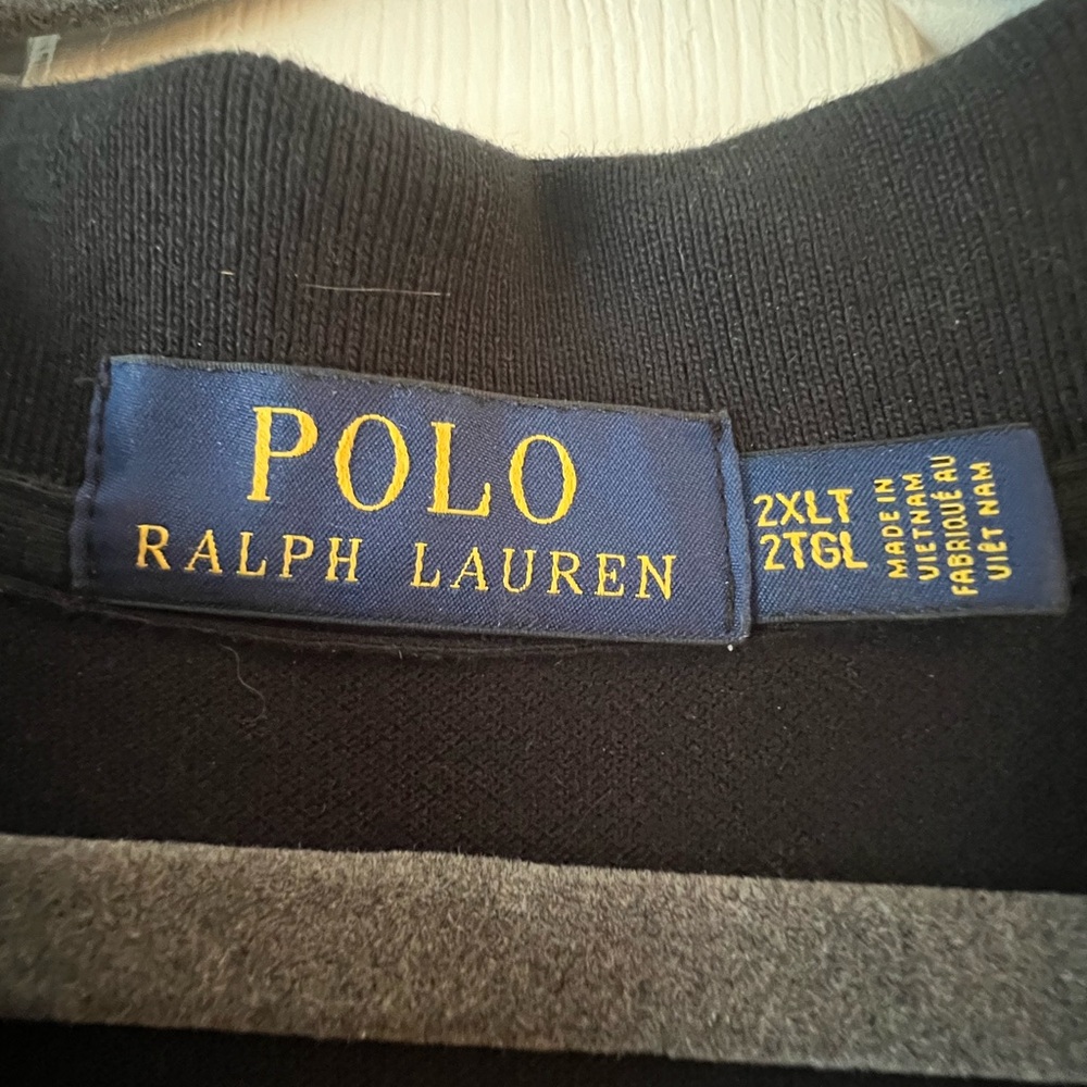 Polo by Ralph Lauren Black Jersey Shirt - Picture 4 of 5